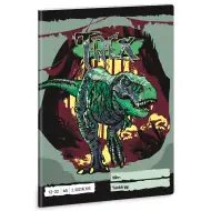 Ars Una: T-Rex dinosaurusna bilježnica s crtama za 3. razred A/5