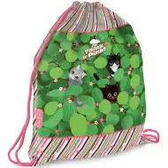 Ars Una: Think Pink vrećica za tjelesni s mačkom, sportska vrećica 32x42 cm