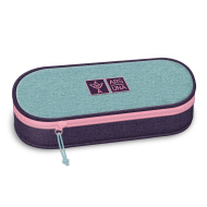 Ars Una: Velika tirkizno-ljubičasta pernica 23x5,5x9cm