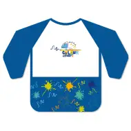 Ars Una: Vodootporna pregača za slikanje s dugim rukavima - Blue Splash