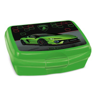 Ars Una: Zelena Lamborghini kutija za užinu 16,5x6x13,5cm