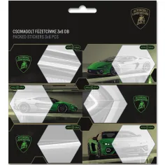 Ars Una: Zelene naljepnice za bilježnice s motivom Lamborghinija, pakiranje 3x6 kom.