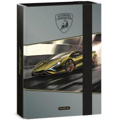 Ars Una: Žuta kutija za bilježnice s motivom Lamborghinija A5