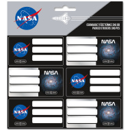 Ars Una: naljepnice za bilježnice s NASA uzorkom, pakirane 3 x 6 kom.
