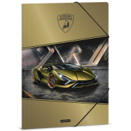 Ars Una: žuti Lamborghini fascikl s gumicom, veličina A4