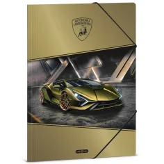 Ars Una: žuti Lamborghini fascikl s gumicom, veličina A4