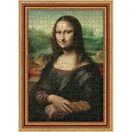ArtFrame: Leonardo Da Vinci - Mona Lisa slagalica od 500 dijelova s okvirom - Trefl