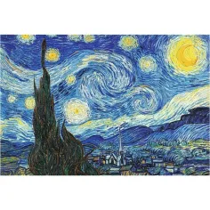 ArtFrame: Van Gogh – Zvjezdana noć slagalica od 500 dijelova s okvirom – Trefl slika 3