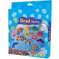 Automobil i pas slika od perli koja se može peglati