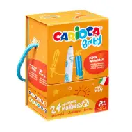 Baby 24-dijelni set perivih flomastera - Carioca