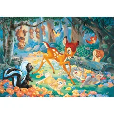Bambi 2 u 1, slagalica od 60 dijelova i bojanka 50x35 cm – Lisciani slika 2