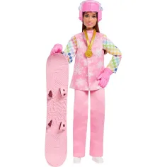 Barbie: 65. obljetnička lutka karijere - Snowboarder lutka - Mattel slika 2