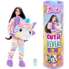 Barbie: Cutie Reveal Iznenađenje lutka - Zebra - Mattel slika 2