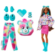 Barbie: Cutie Reveal iznenađujuća lutka Medvjedići dobrih želja, serija 2. – Good Vibes medo – Mattel slika 2