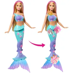Barbie Dreamtopia: Cvjetna čarolija sirena lutka - Mattel slika 2