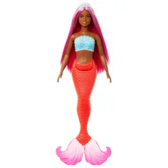 Barbie Dreamtopia: Sirena lutka s ružičastom kosom i koraljno obojenom repom - Mattel slika 2