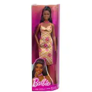 Barbie: Fashionista stilska lutka u haljini s kariranim i cvjetnim uzorkom - Mattel