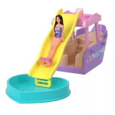 Barbie: Mini BarbieLand vozila - Set brod snova - Mattel slika 4