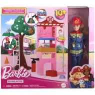 Barbie: Vatrogasna postaja set za igru - Mattel