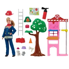 Barbie: Vatrogasna postaja set za igru - Mattel slika 7