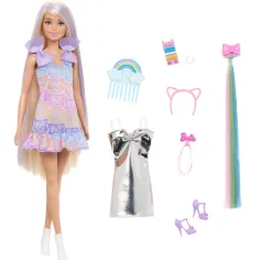 Barbie lutka u mačjoj odjeći s modernim pramenovima set za igru - Mattel slika 3