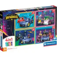 Batwheels 4 u 1 Supercolor puzzle - Clementoni