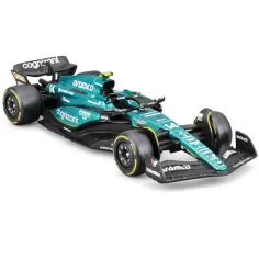 Bburago: Aston Martin AMR23 F1 trkaći automobil metalni model 1/43 (Fernando Alonso #14) slika 2