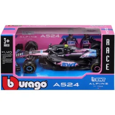 Bburago: BWT Alpine F1 Team A524 (2024) metalni model F1 trkaćeg automobila 1/43 (Pierre Gasly #10) slika 1