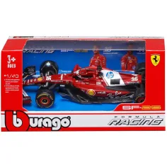 Bburago: Ferrari SF-25 F1 trkaći automobil, metalni model u mjerilu 1:43 (Charles Leclerc #16)