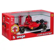 Bburago: Ferrari SF23 F1 trkaći automobil metalni model s vozačem 1/24 (Charles Leclerc #16)
