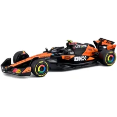 Bburago: McLaren MCL39 Norris F1 (2025) trkaći automobil, metalni model u mjerilu 1:64 (Lando Norris #4) slika 2