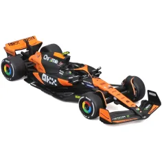 Bburago: McLaren Racing MCL38 (2024) F1 bolid, metalni model automobila 1/43 (Lando Norris #4) slika 2