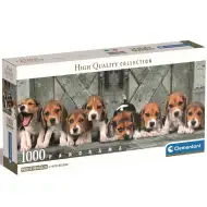 Beagle psići panorama puzzle od 1000 komada 98x33cm - Clementoni