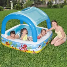 Bestway: Beach Buddy™ bazen za kupanje s nadstrešnicom za sunce 140 x 140 x 114 cm slika 2