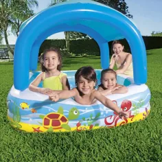 Bestway: Beach Buddy™ bazen za kupanje s nadstrešnicom za sunce 140 x 140 x 114 cm slika 5