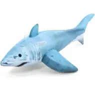 Bestway: Realistična napuhljiva podloga za jahanje u obliku morskog psa, 183 cm