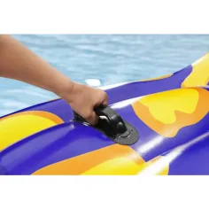 Bestway: Salamandra dušek za jahanje za dvoje s ručkama 191 x 119 cm slika 2