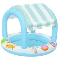 Bestway: Sweet Shoppe™ dječji bazen sa sjenilom za zaštitu od sunca Ø 104 x 84 cm