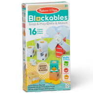Blockables: Prijatelji s farme - drvena igračka za slaganje - Melissa &amp; Doug