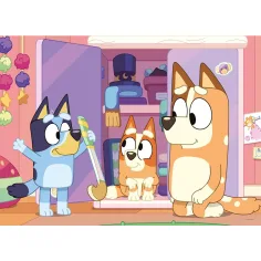 Bluey 2-u-1 puzzle od 60 dijelova i bojanka 50x35 cm - Lisciani slika 2