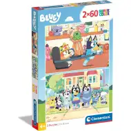 Bluey 2x60 komada supercolor puzzle - Clementoni