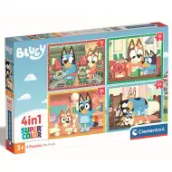 Bluey 4 u 1 puzzle s 12, 16, 20 i 24 dijelova - Clementoni