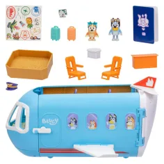 Bluey: Set igračke aviona s figuricama likova i dodacima slika 4