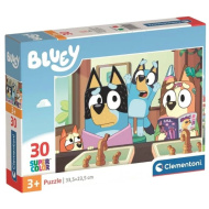 Bluey Super Color 30-dijelna slagalica - Clementoni