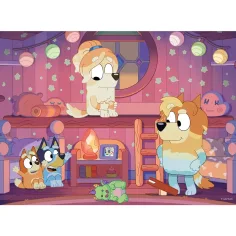 Bluey bajka za laku noć 2 u 1, puzzle od 24 dijela i bojanka 35x25 cm - Lisciani slika 2