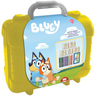 Bluey kreativni set za pečate u koferu - Multiprint