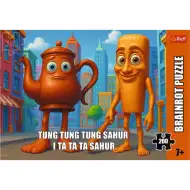 Brainrot: Tung Tung Tung Sahur I Ta Ta Ta Sahur puzzle od 200 dijelova