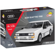 COBI: Audi Quattro 1980 bijeli automobil konstruktorski set (24665)