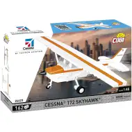 COBI: Cessna 172 Skyhawk narandžasto-bijela građevinska igračka (26623)