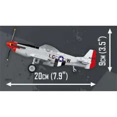 COBI: Mustang P-51D „TOP GUN: Maverick” konstrukcijska igračka avion (5847) slika 2